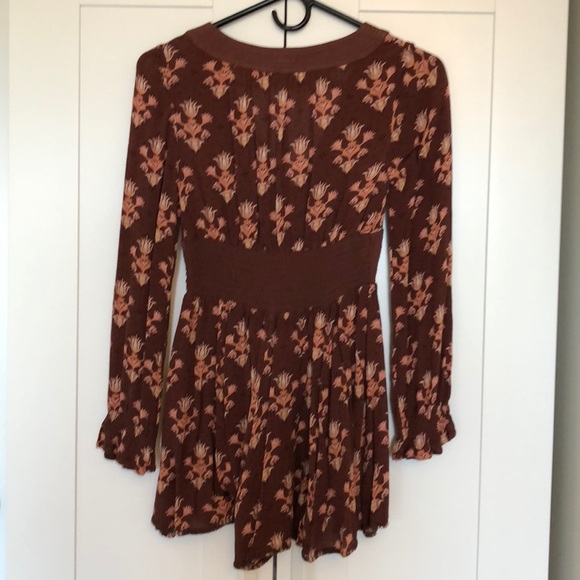 Boho Long Sleeve Romper - Picture 6 of 8